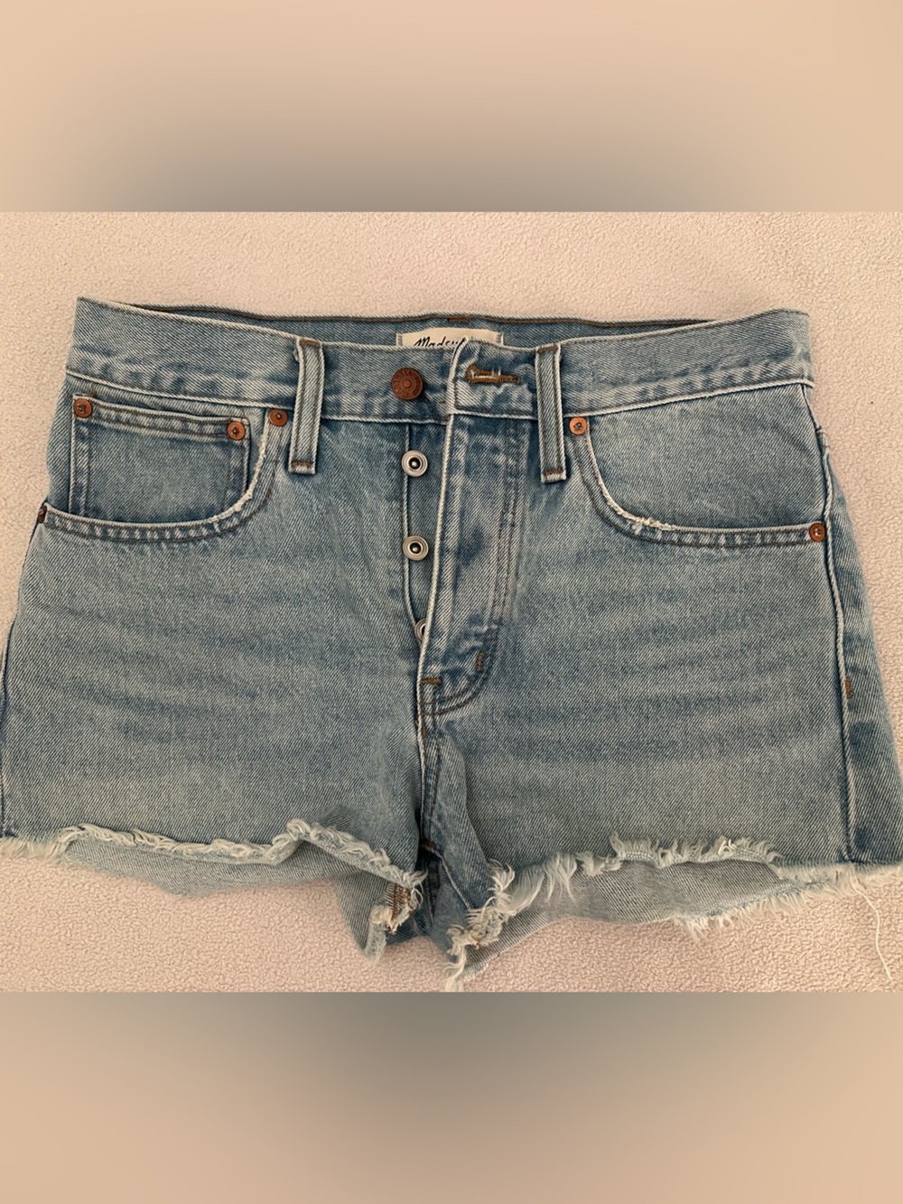 Madewell Relaxed Denim Shorts